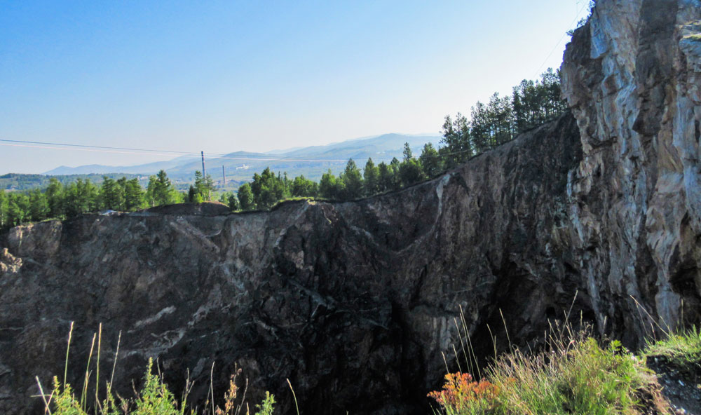 Ingeklapte berg
