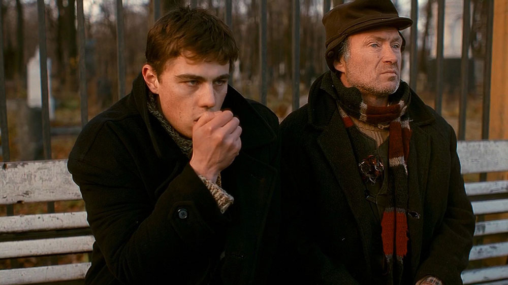 Sergej Bodrov en Joeri Koeznetsov in "Broer" (1997)
