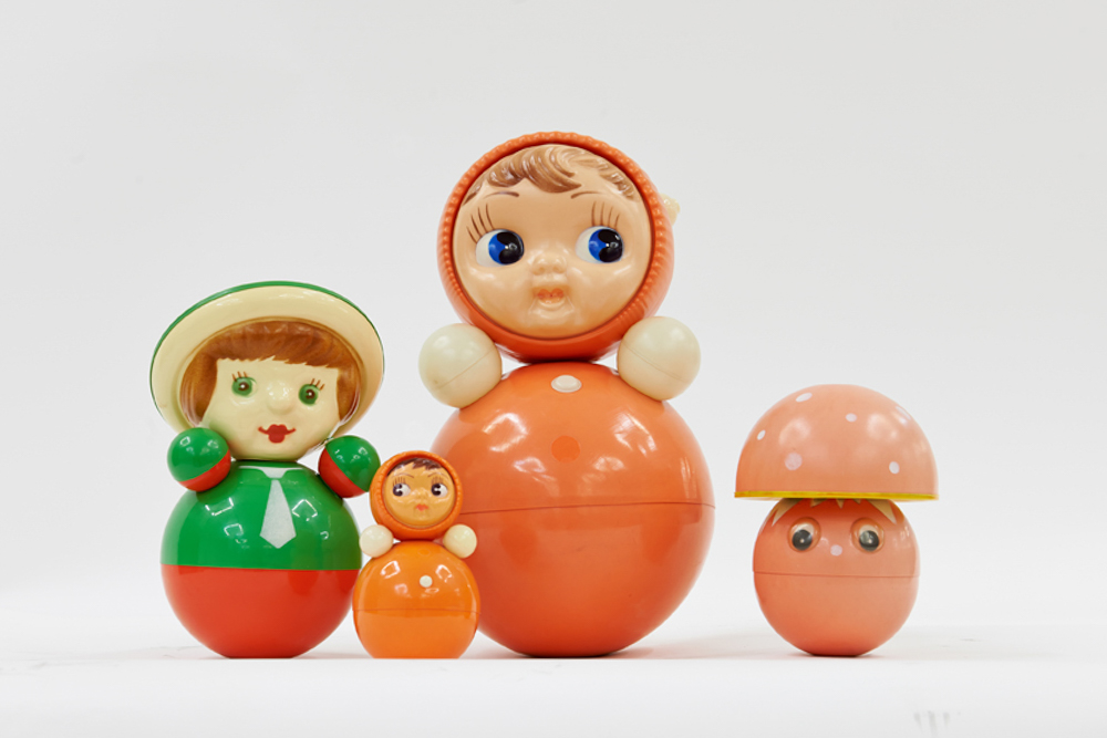 Nevaliashka, roly poly muziekpoppen, 1970 © Moscow Design Museum