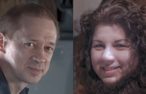 Frank De Winne © ESA, Lena De Winne © Spasibo