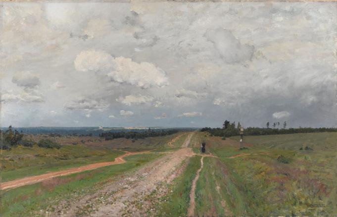 Isaac Levitan, Vladimirka (1892) – Tretjakovgalerij