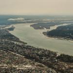 Novosibirsk ligt aan de Ob, de langste rivier van Rusland die samen met zijn zijrivier de Irtysj 5410 km telt.