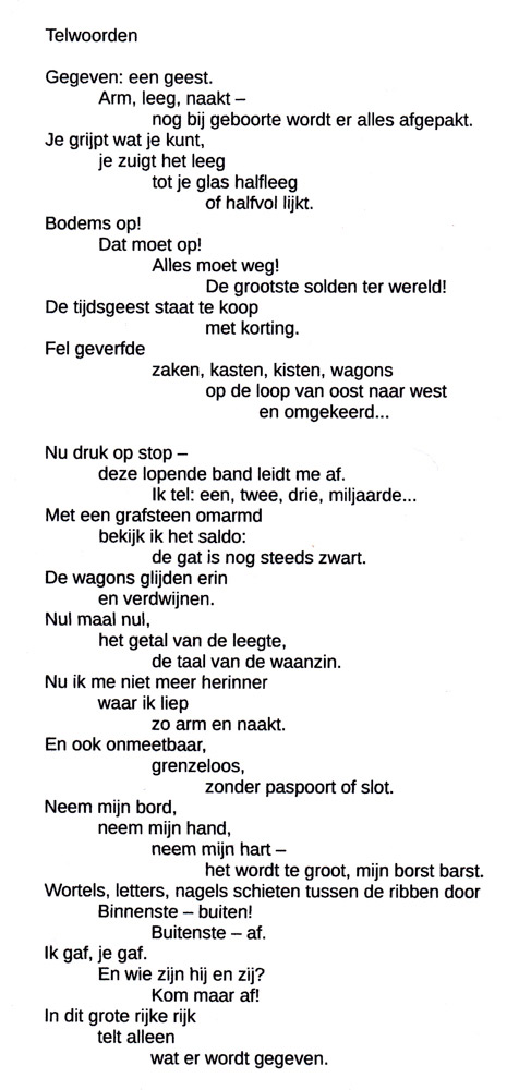 Schrijfsessie 'Mayakovski en wij'